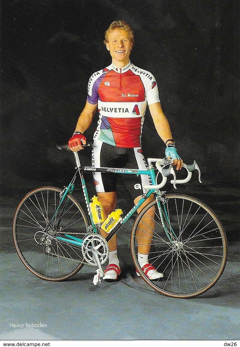 Cycliste: Heinz Imboden, Equipe De Cyclisme Professionnel: Team Helvetia, Suisse 1990 - Sport