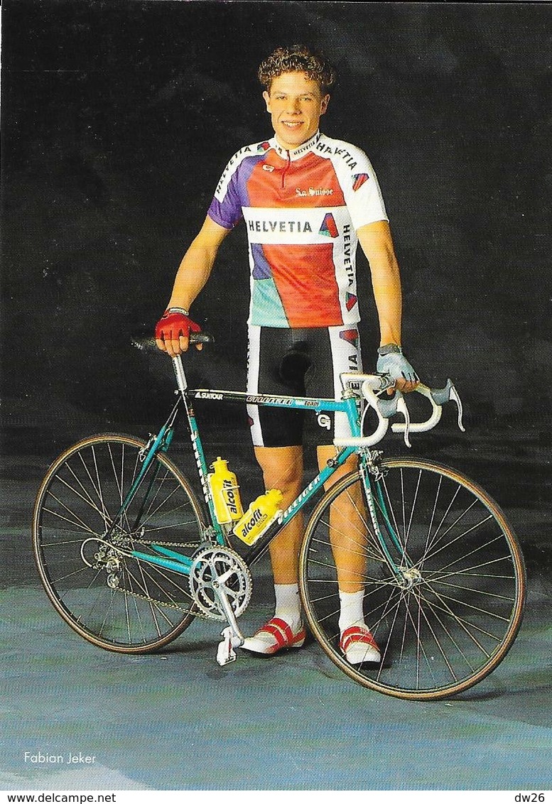 Cycliste: Fabian Jeker, Equipe De Cyclisme Professionnel: Team Helvetia, Suisse 1991 - Deportes