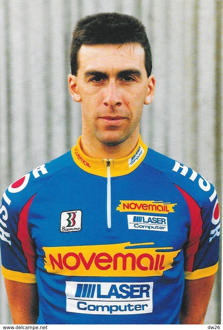 Cycliste: Thierry Laurent, Equipe De Cyclisme Professionnel: Team Novemail, Laser Computer, France 1993 - Deportes