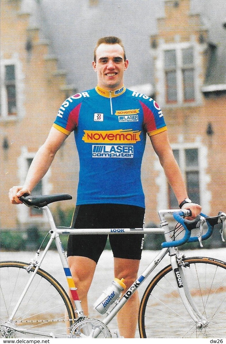Cycliste: Wilfried Nelissen, Equipe De Cyclisme Professionnel: Team Novemail, Laser Computer, Belge 1993 - Deportes