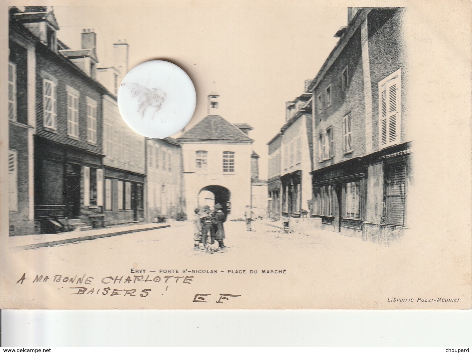 10 - Carte Postale Ancienne De ERVY  Porte Saint Nicolas - Altri & Non Classificati