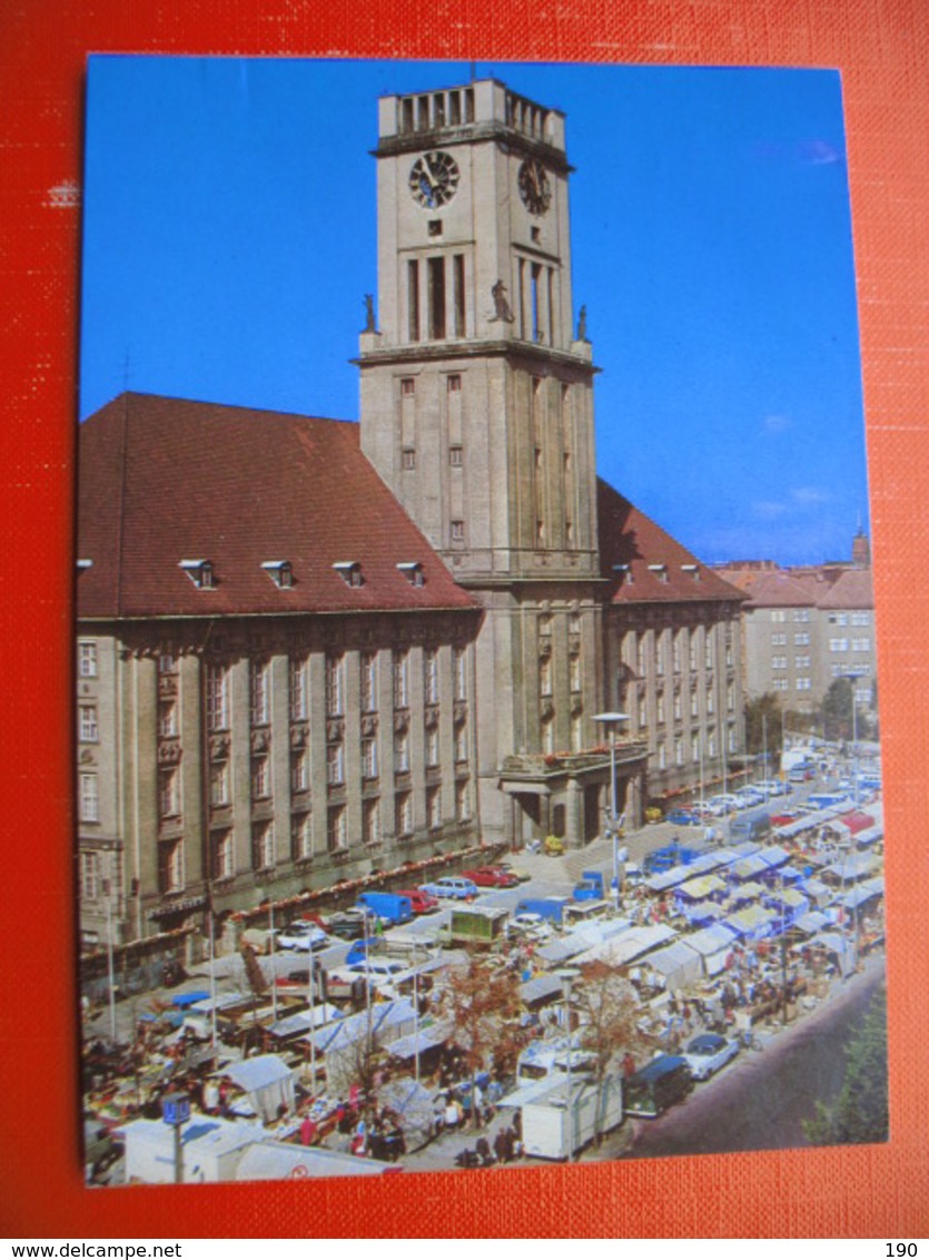 Berlin.Markt Am Rathaus Schoneberg.John-F.-Kennedy-Platz - Schöneberg