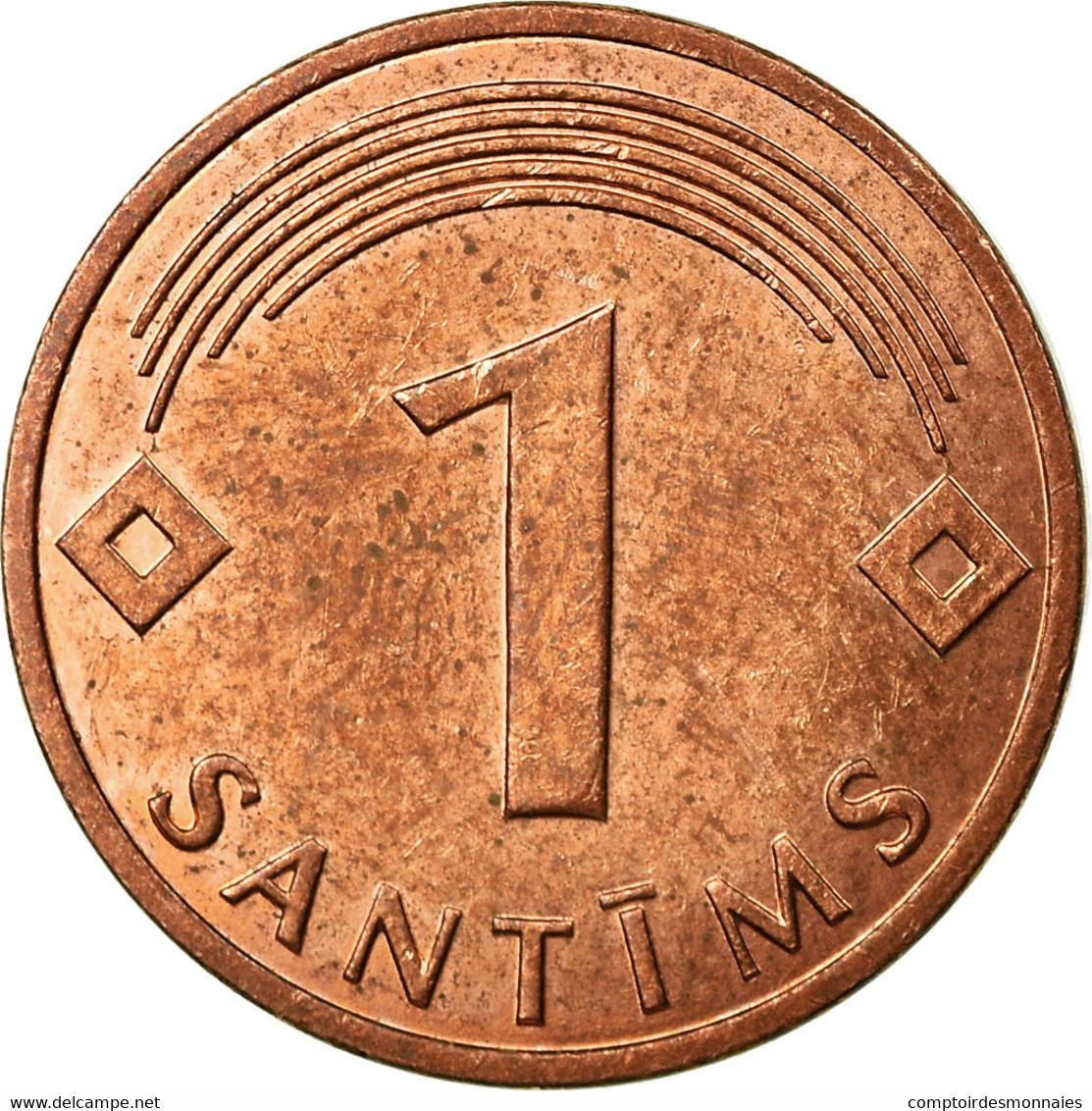 Monnaie, Latvia, Santims, 2003, TTB, Copper Clad Steel, KM:15 - Lettonie