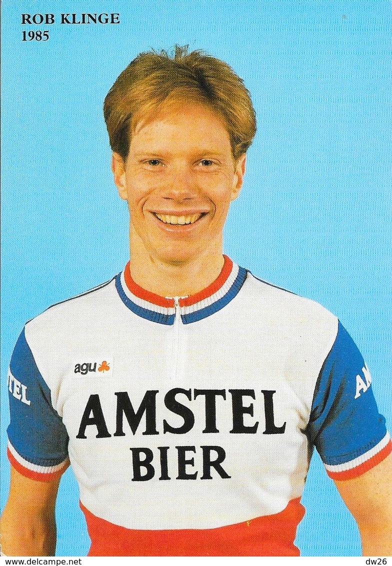 Cycliste: Rob Klinge, Equipe De Cyclisme Professionnel: Team Amstel Bier, Holland 1985 - Cyclisme