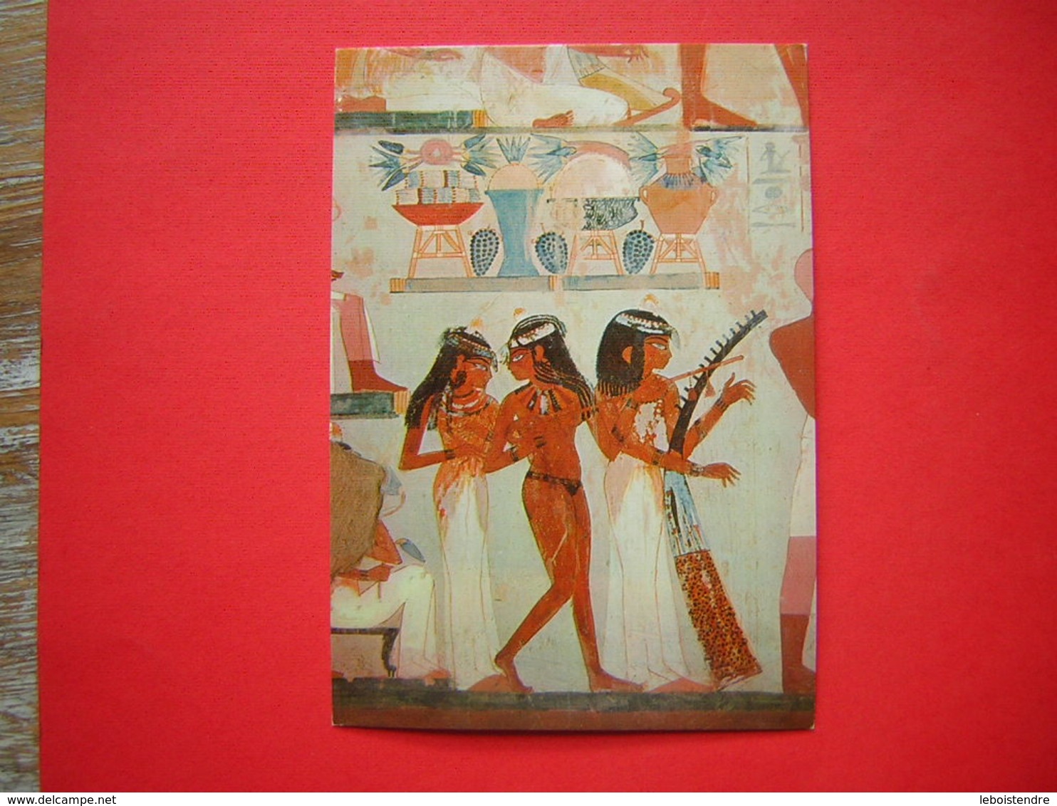 CPM EGYPTE THEBES  TOMBEAU DE NAKHT  DANSEUSES ET MUSICIENNES  NON VOYAGEE - Antiquité