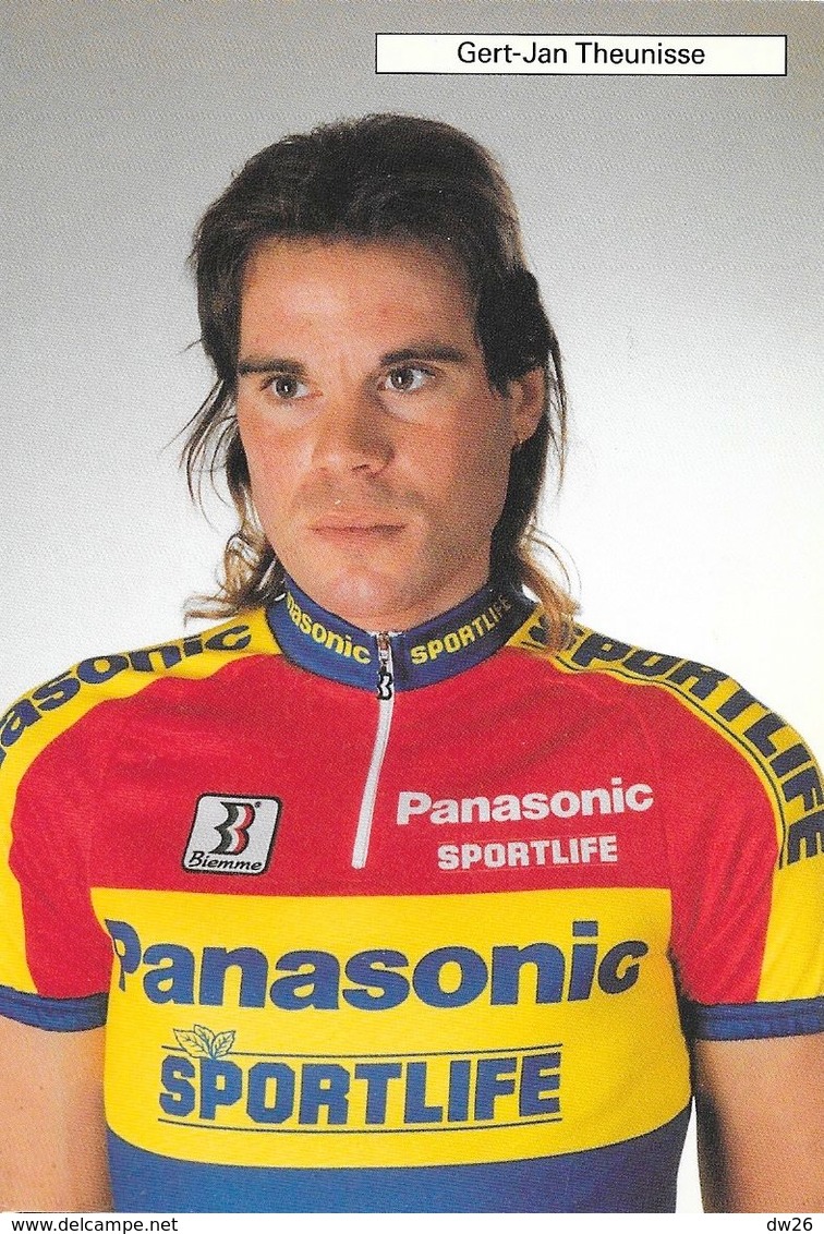 Cycliste: Gert-Jan Theunisse, Equipe De Cyclisme Professionnel: Team Panasonic Sportlife, Holland 1991 - Cyclisme