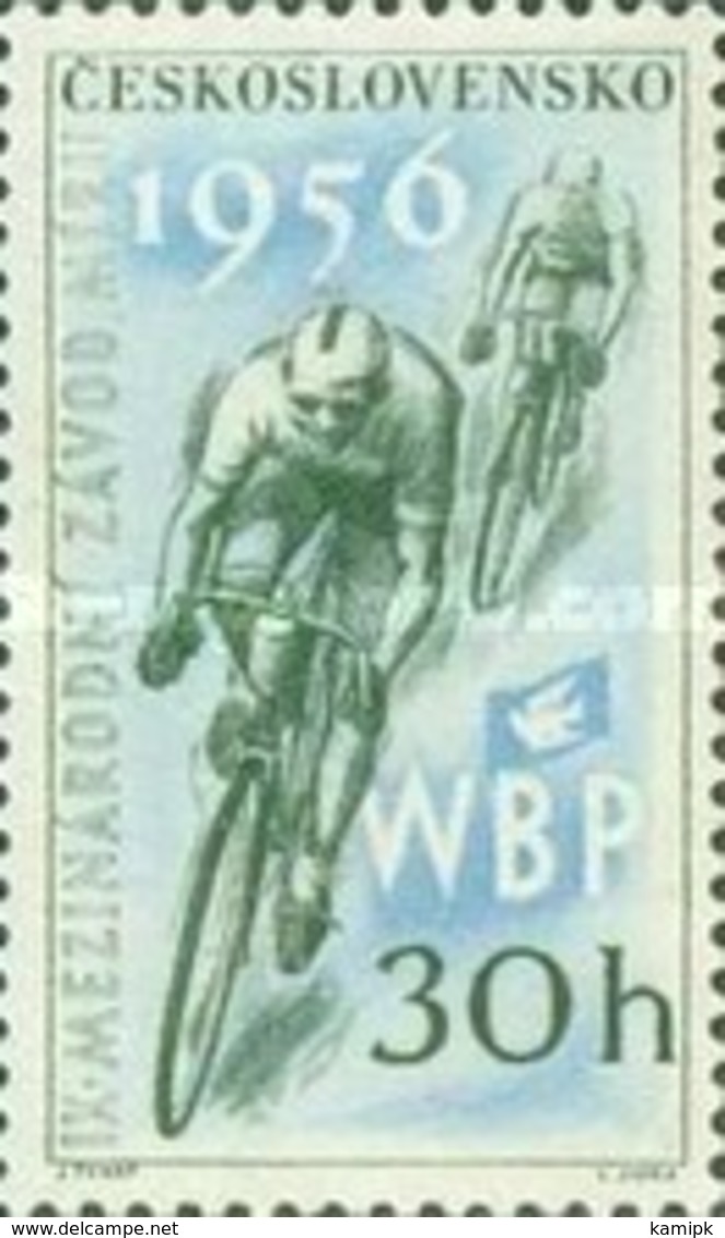 USED STAMPS Czechoslovakia - Sports Events Of -1956 - Gebruikt