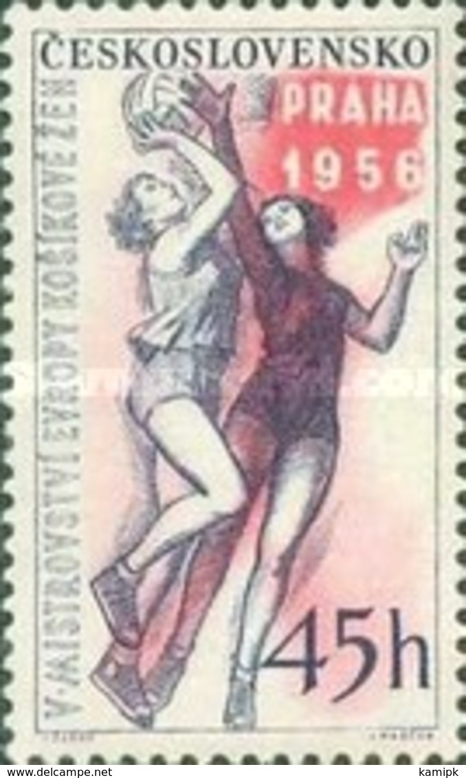 USED STAMPS Czechoslovakia - Sports Events Of -1956 - Used Stamps