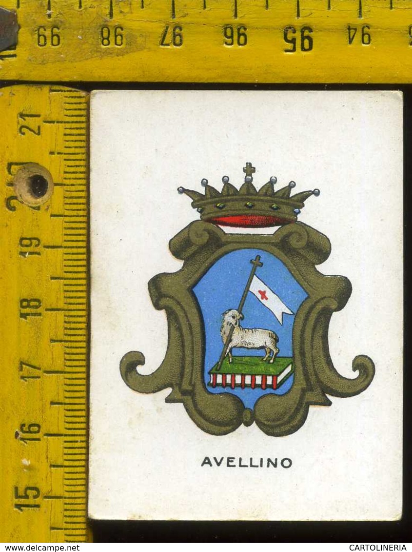 Figurina Brioschi Araldica Stemmi Città Italiane Serie 2 N° 05 Avellino - Altri & Non Classificati