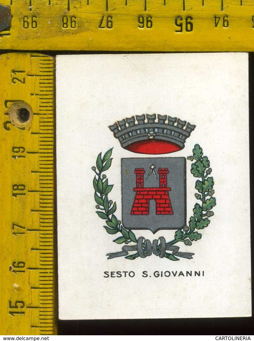 Figurina Brioschi Araldica Stemmi Città Italiane Serie 2 N° 56 Sesto S. Giovanni - Altri & Non Classificati