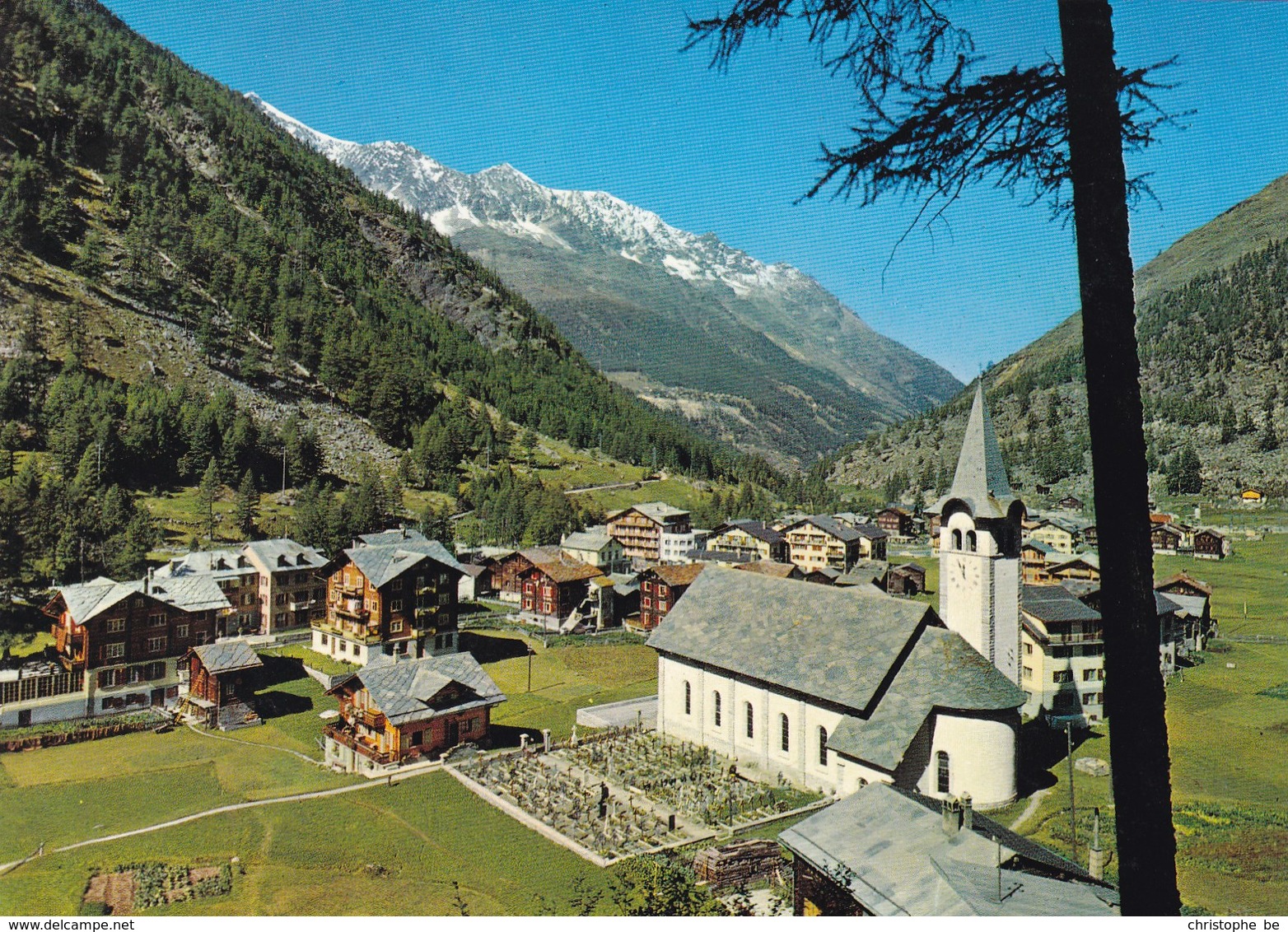 Saas Almagell, Wallis / Schweiz (pk56784) - Saas-Almagell