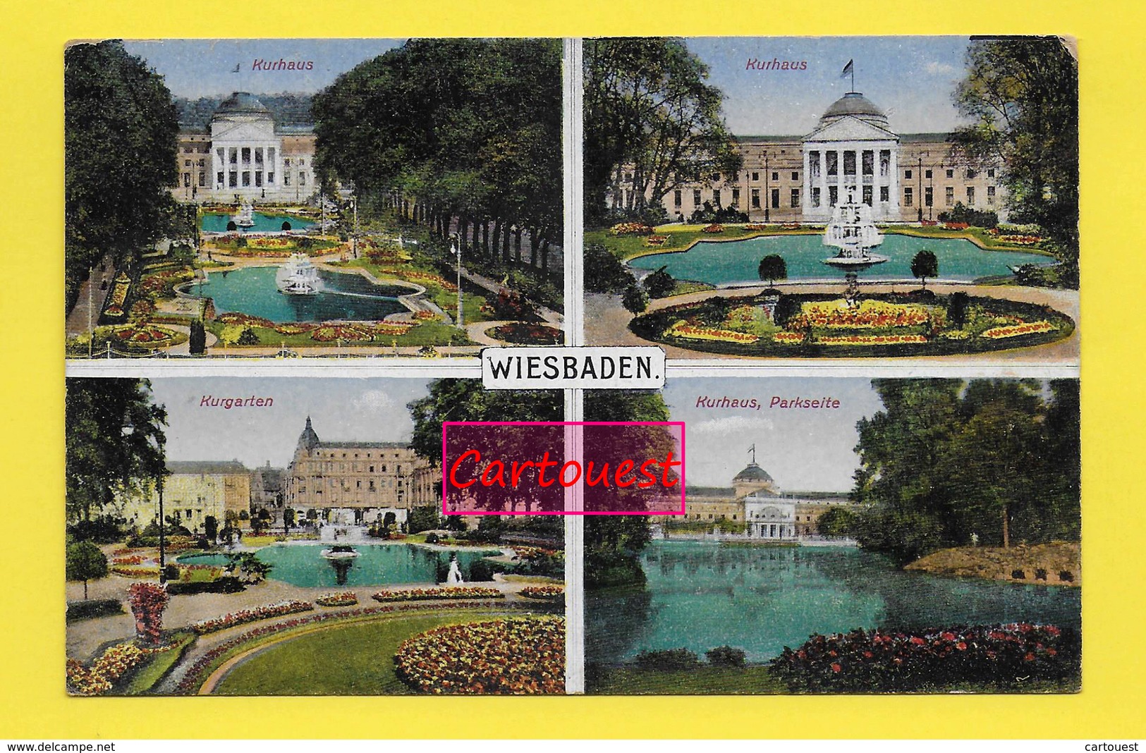 CPA  ֎ Wiesbaden ֎  1919 - Wiesbaden