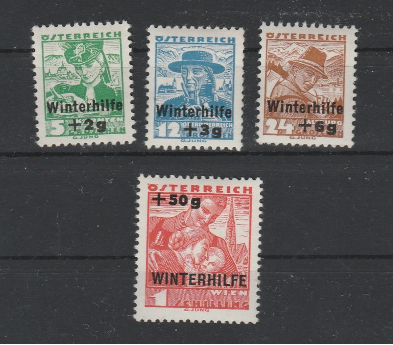 WHW Mi. Nr. 613 - 616 Postfrisch - Ungebraucht