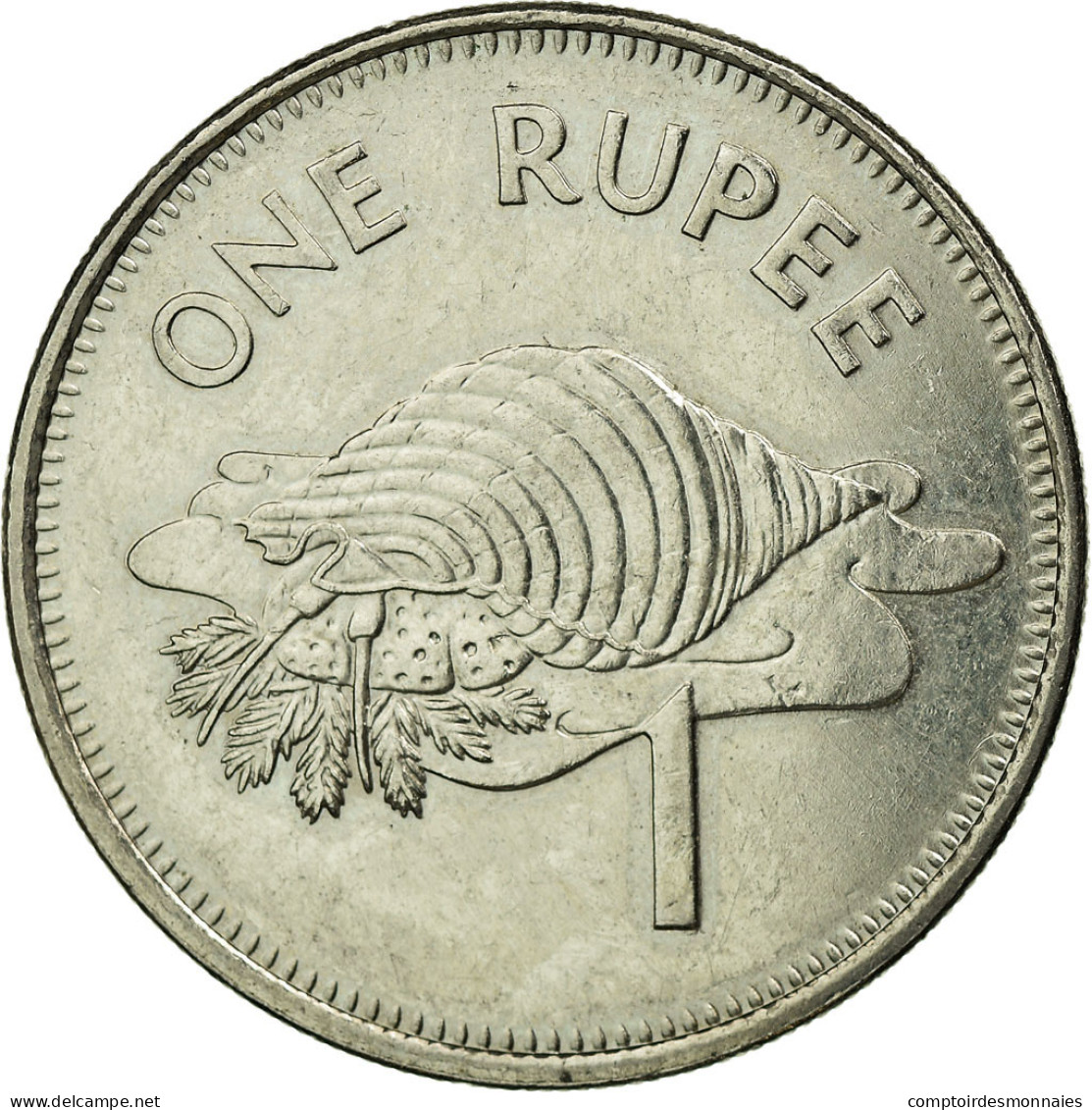 Monnaie, Seychelles, Rupee, 2010, British Royal Mint, TTB, Copper-nickel - Seychelles