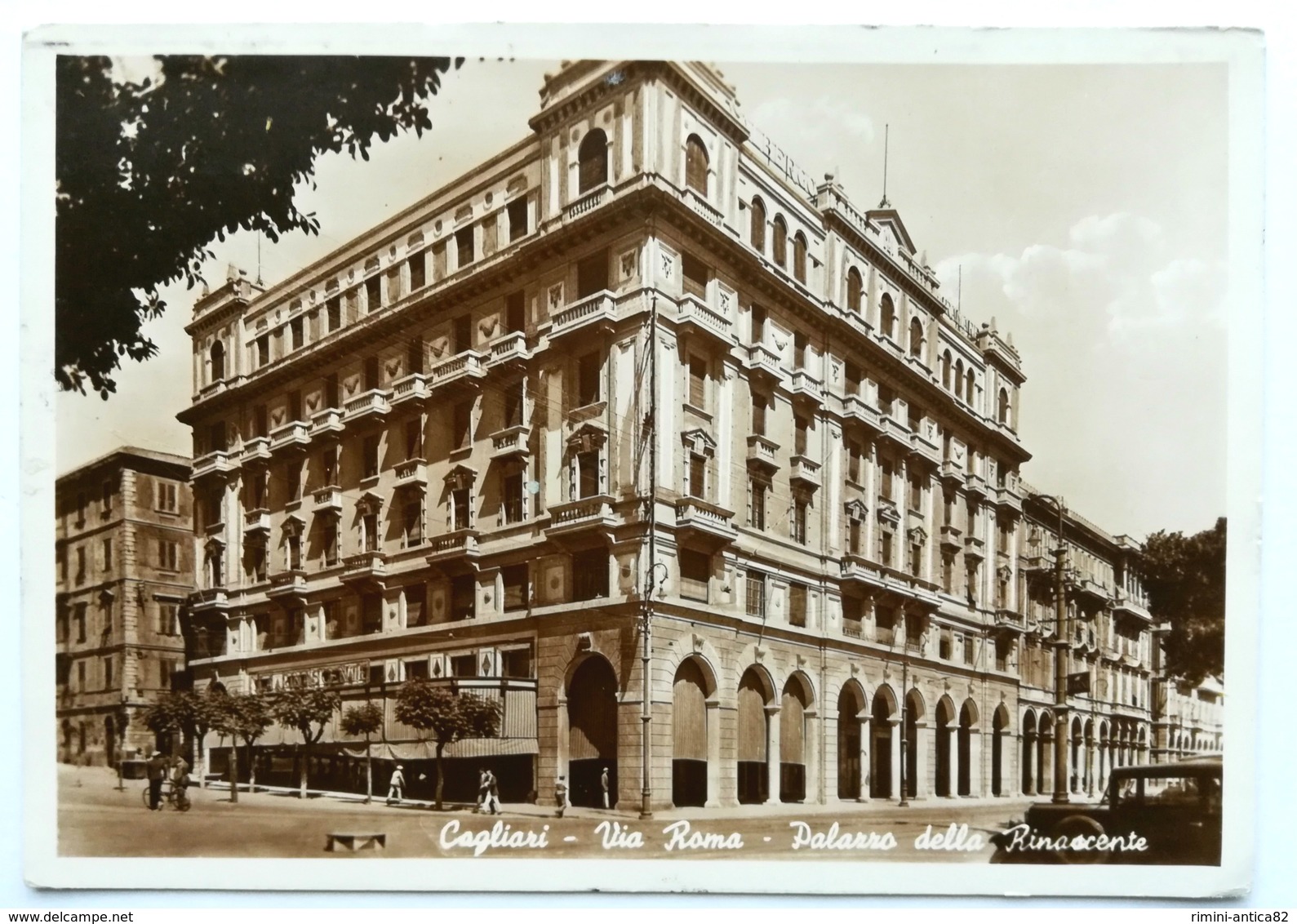 CAGLIARI - Via Roma, Palazzo Della Rinascente - Cagliari