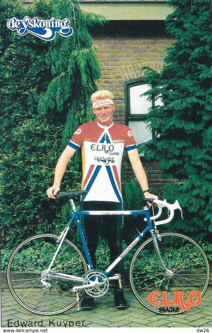 Cycliste: Edward Kuyper, Equipe De Cyclisme Professionnel: Team Elro Snacks De Yskoning, Holland 1989 - Sport