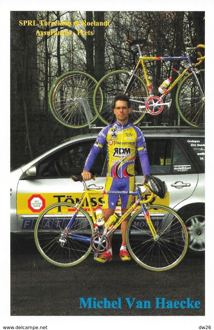 Cycliste: Michel Van Haecke, Equipe De Cyclisme Professionnel: Team Tonissteiner Colnago, Belge 1999 - Sport