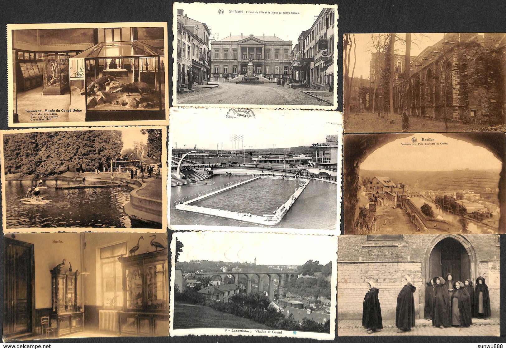 Très Beau Lot (essentiellement) Belgique 63 Cartes Dont 2 Carnets (voir See Zie Scans) (petit Prix) - Autres & Non Classés