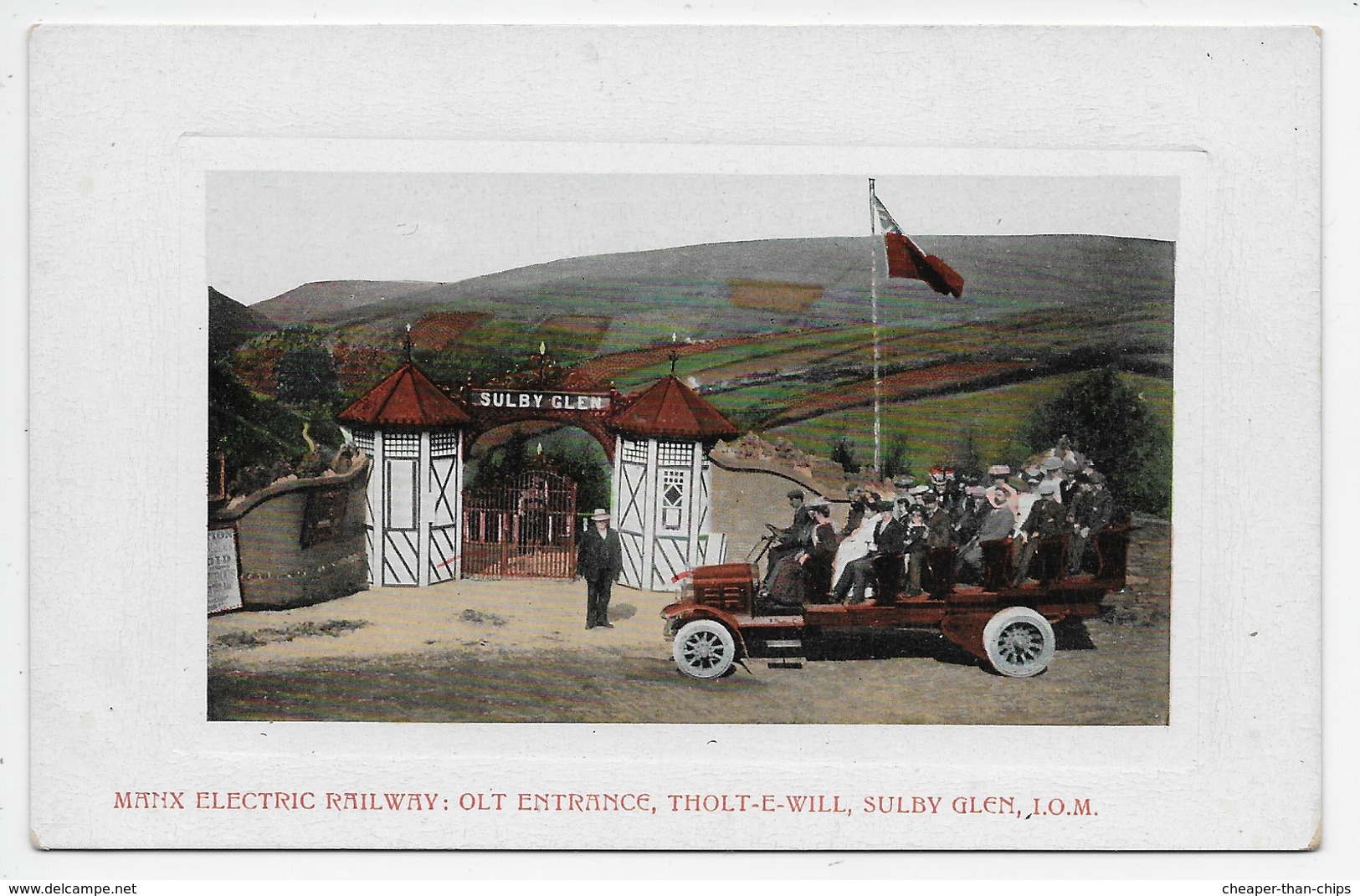 Manx Electric Railway : Olt Entrance, Tholt-E-Will, Sulby Glen, I.O.M. - Isle Of Man