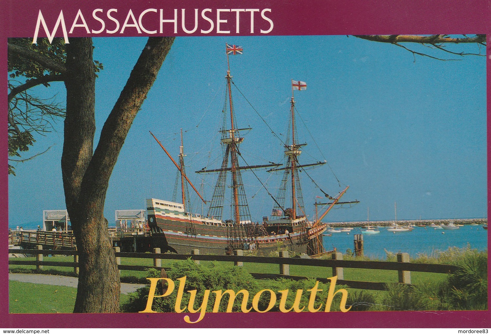 CPM - PLYMOUTH - MASSACHUSETTS - MAYFLOWER II - 1990 - Autres & Non Classés