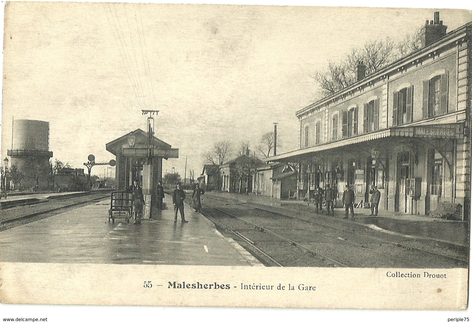 MALESHERBES.  Intérieur De La Gare. - Malesherbes