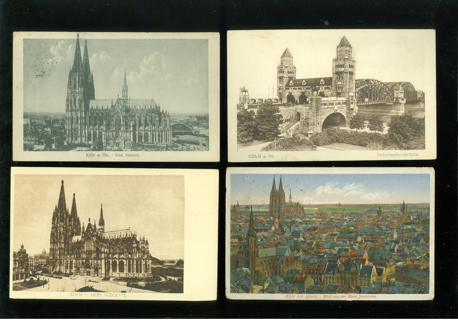 Beau lot de 60 cartes postales d' Allemagne Deutschland Cöln Köln Koeln  Mooi lot van 60 postkaarten  Duitsland Keulen