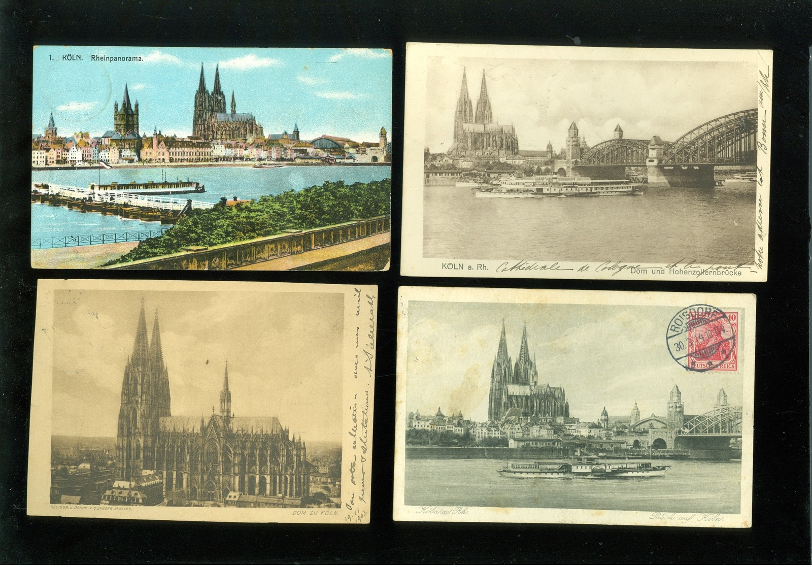 Beau lot de 60 cartes postales d' Allemagne Deutschland Cöln Köln Koeln  Mooi lot van 60 postkaarten  Duitsland Keulen