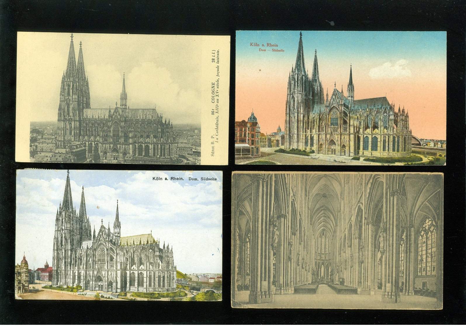 Beau lot de 60 cartes postales d' Allemagne Deutschland Cöln Köln Koeln  Mooi lot van 60 postkaarten  Duitsland Keulen