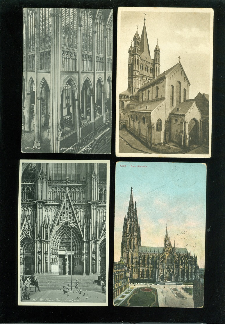 Beau lot de 60 cartes postales d' Allemagne Deutschland Cöln Köln Koeln  Mooi lot van 60 postkaarten  Duitsland Keulen