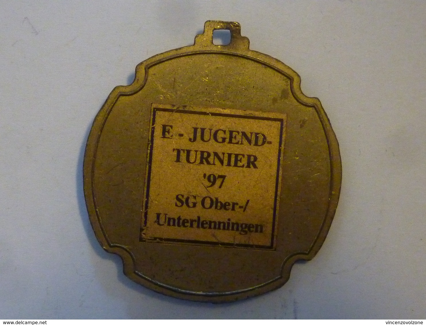 Medaglia Sportiva "JUGEND TURNIER 1997 TSV SG - Ober - / Unterlenningen" - Professionali/Di Società