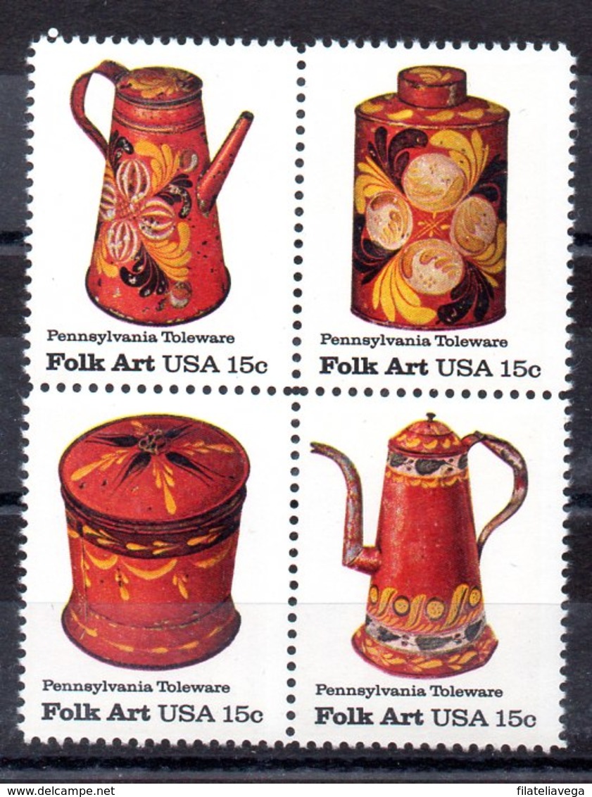 Serie De Estados Unidos N ºYvert 1238/41 ** - Unused Stamps