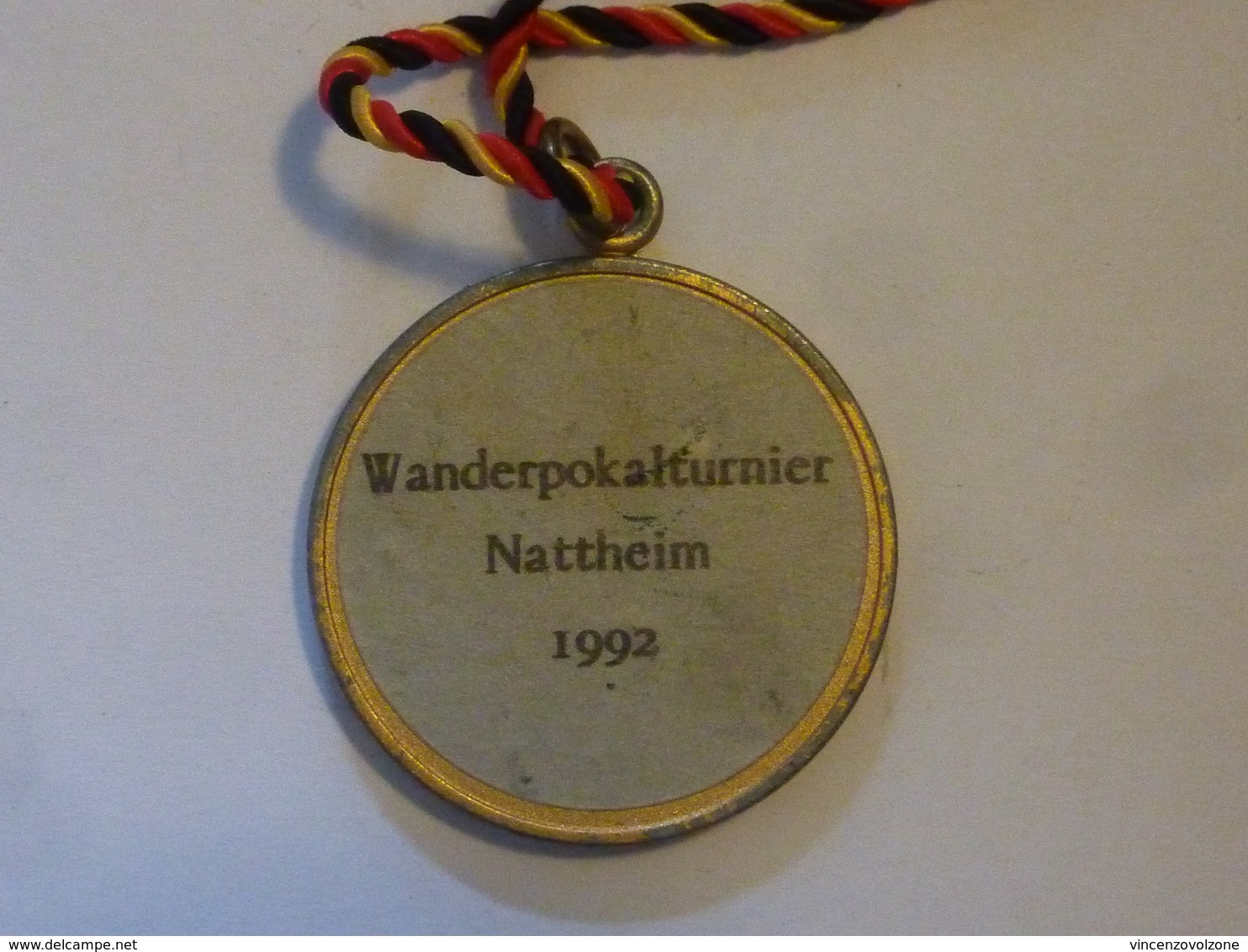 Medaglia Sportiva "Wanderpokalfurnier Nattheim 1992" - Professionali/Di Società