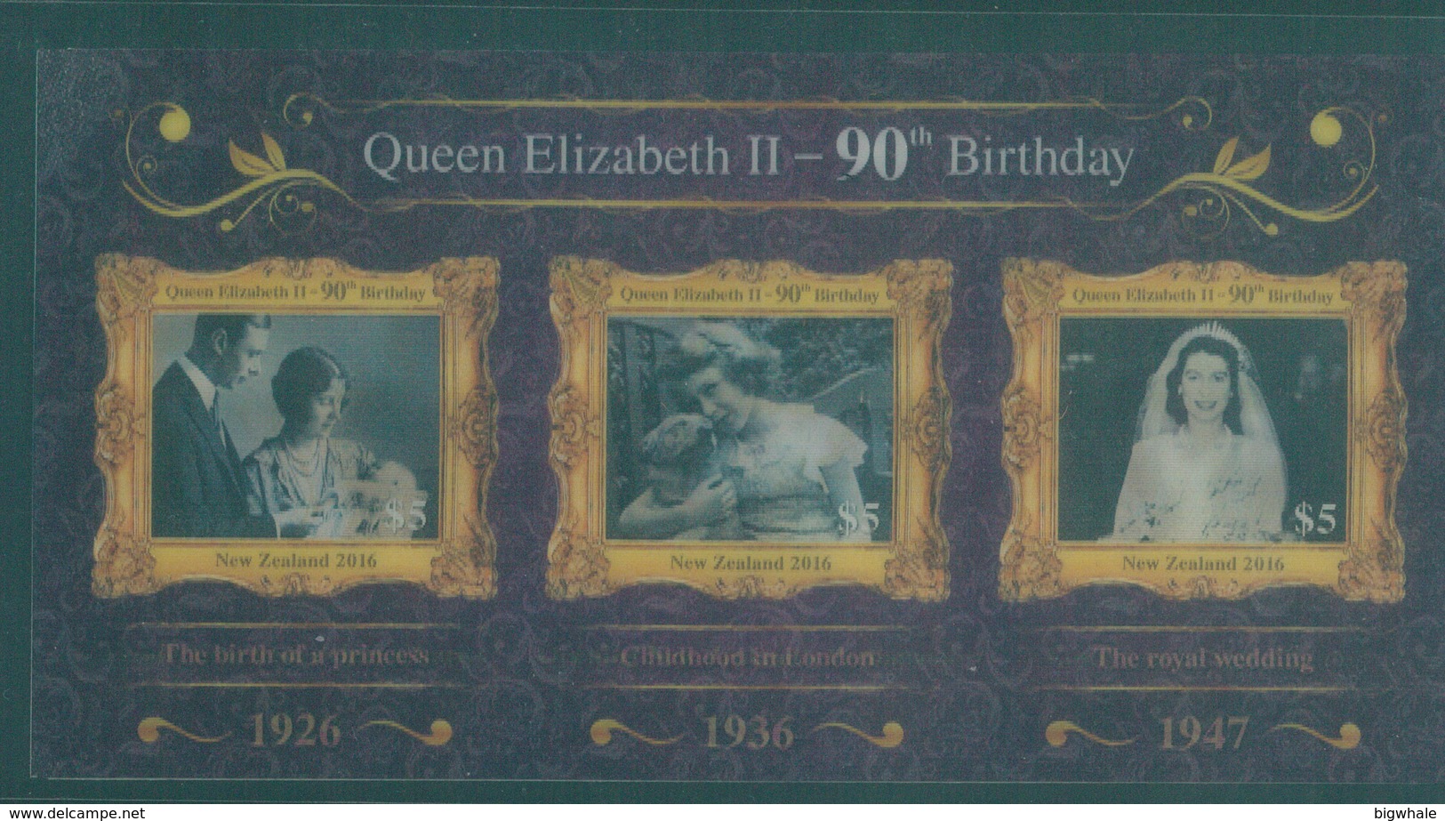 New Zealand 2016 Queen Mother 3D Stamp 1 Sheet - Nuovi