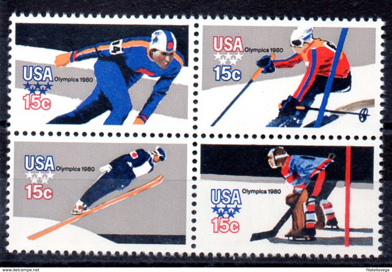 Serie De Estados Unidos N ºYvert 1263/66 ** - Unused Stamps