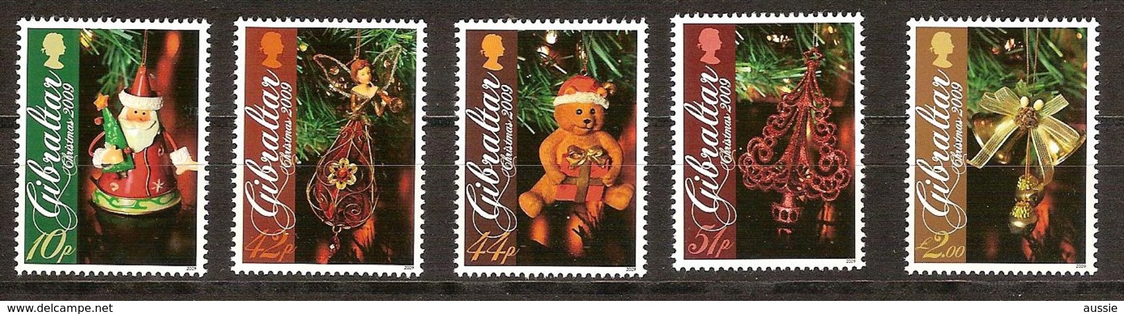 Gibraltar 2009 Yvertn° 1354-1358 *** MNH Cote 14,00 Euro Noel Kerstmis Christmas - Gibraltar