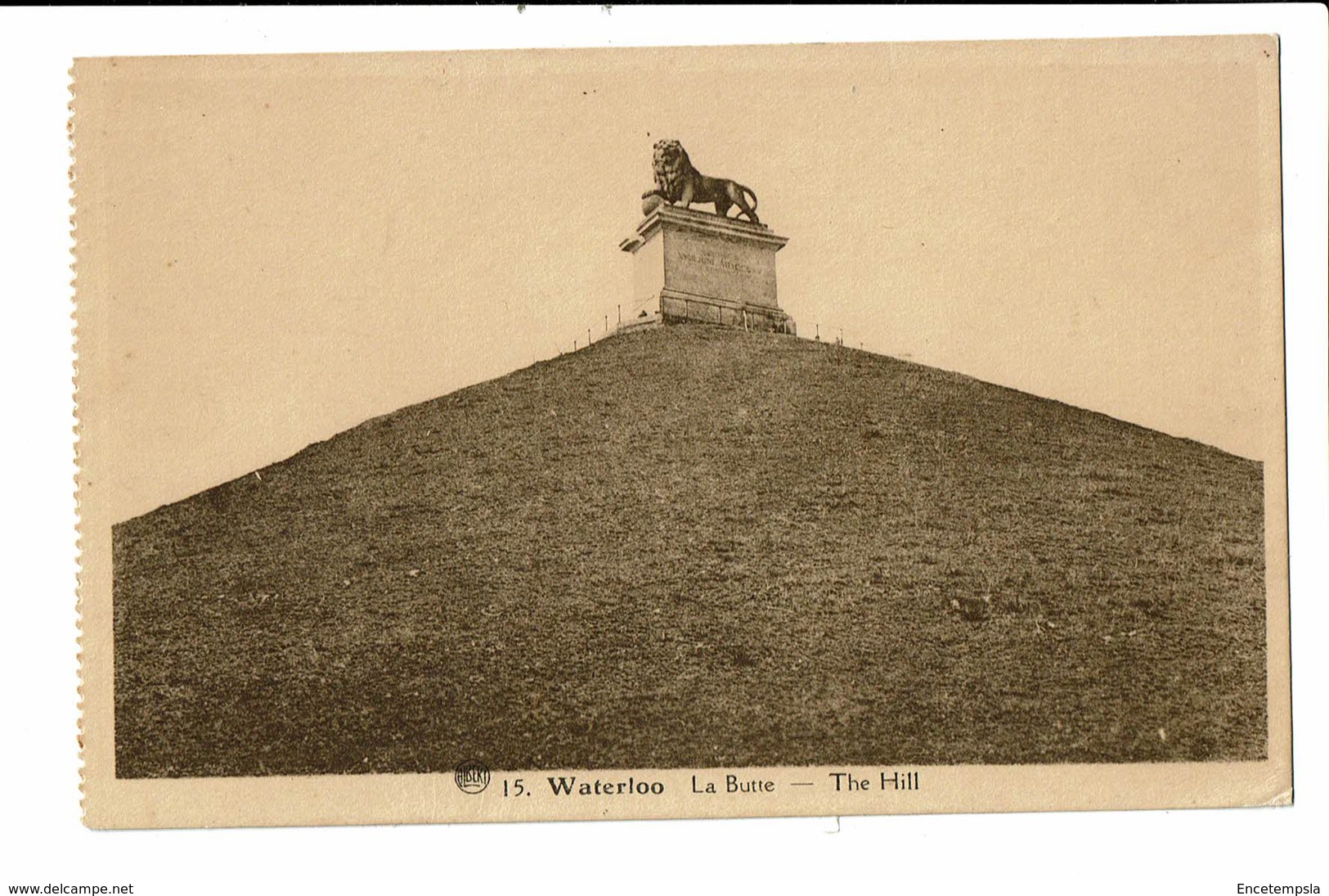 CPA - Carte Postale - Belgique - Waterloo- La Butte Du Lion  - VM1361 - Waterloo