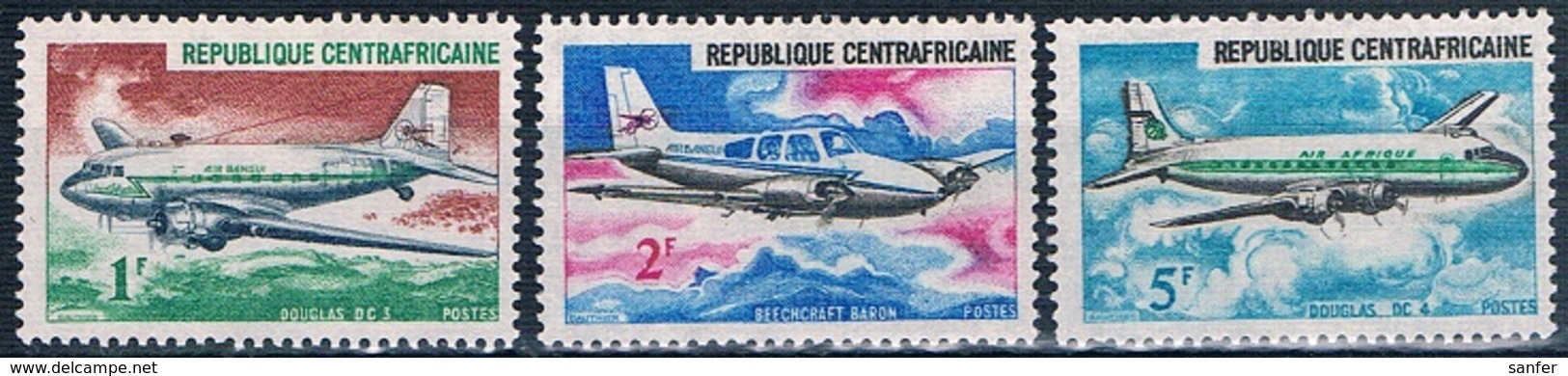 Centro Africa 1967  -  Yvert 94 / 96  ( ** ) - República Centroafricana