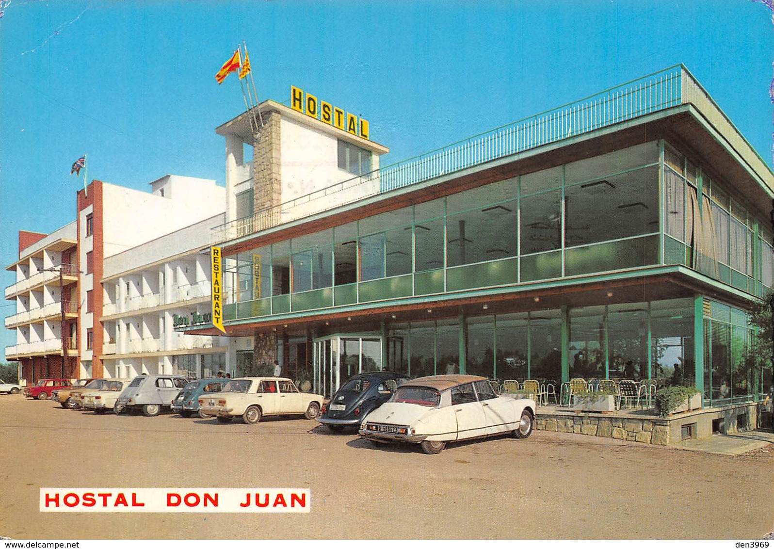 Espagne - Catalogne - CAMBRILS - Hostal Don Juan - Automobiles DS - Tarragona