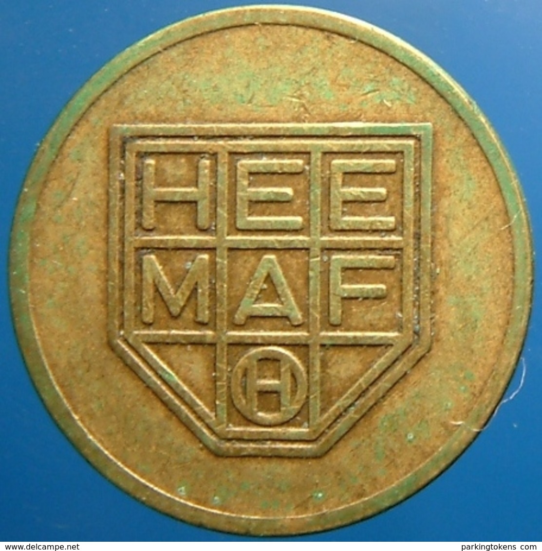 KB193-1 - HEEMAF  - Hengelo Ov. - B 20.0mm - Koffie Machine Penning - Coffee Machine Token - Professionali/Di Società