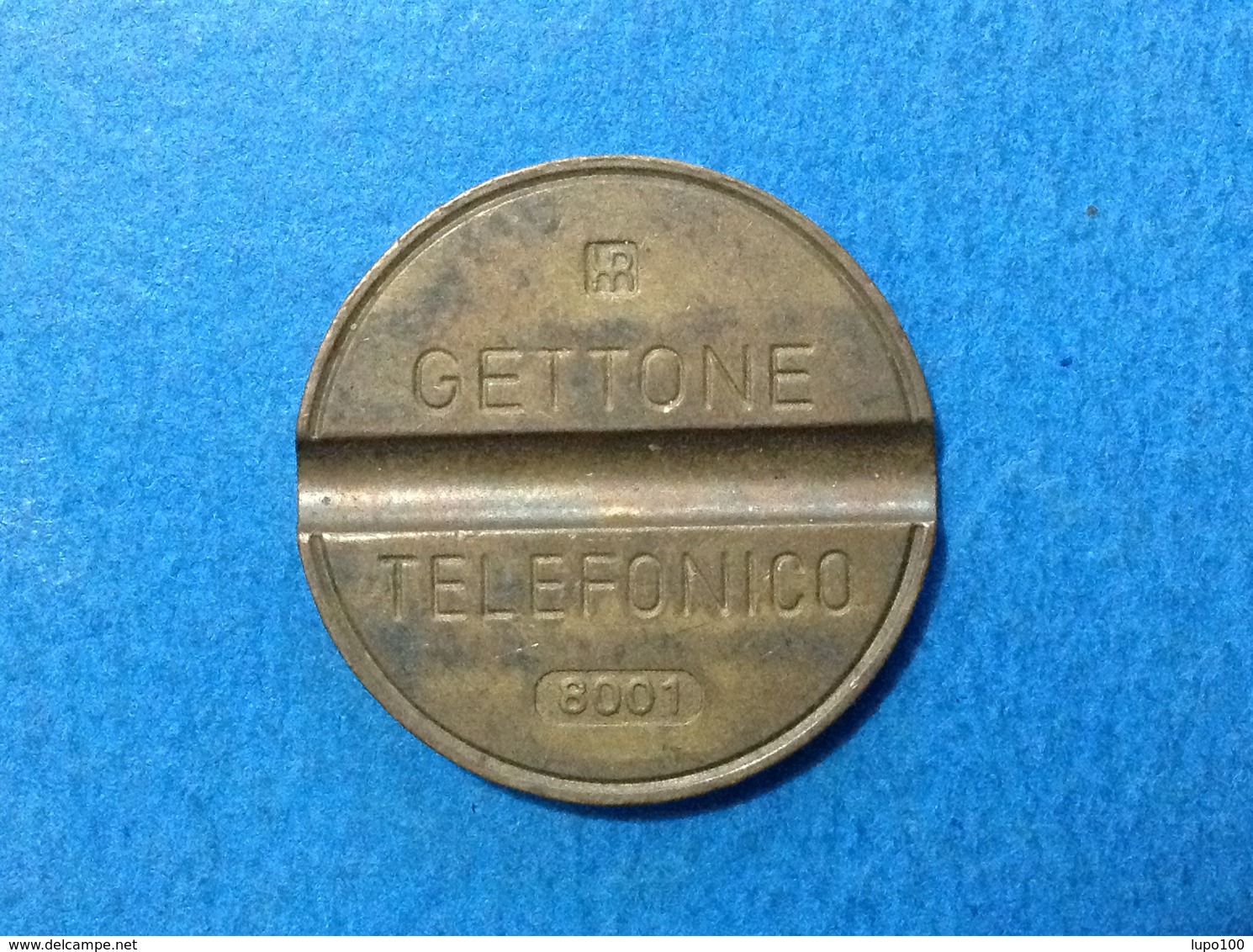 1980 ITALIA TOKEN GETTONE TELEFONICO SIP USATO 8001 - Altri & Non Classificati