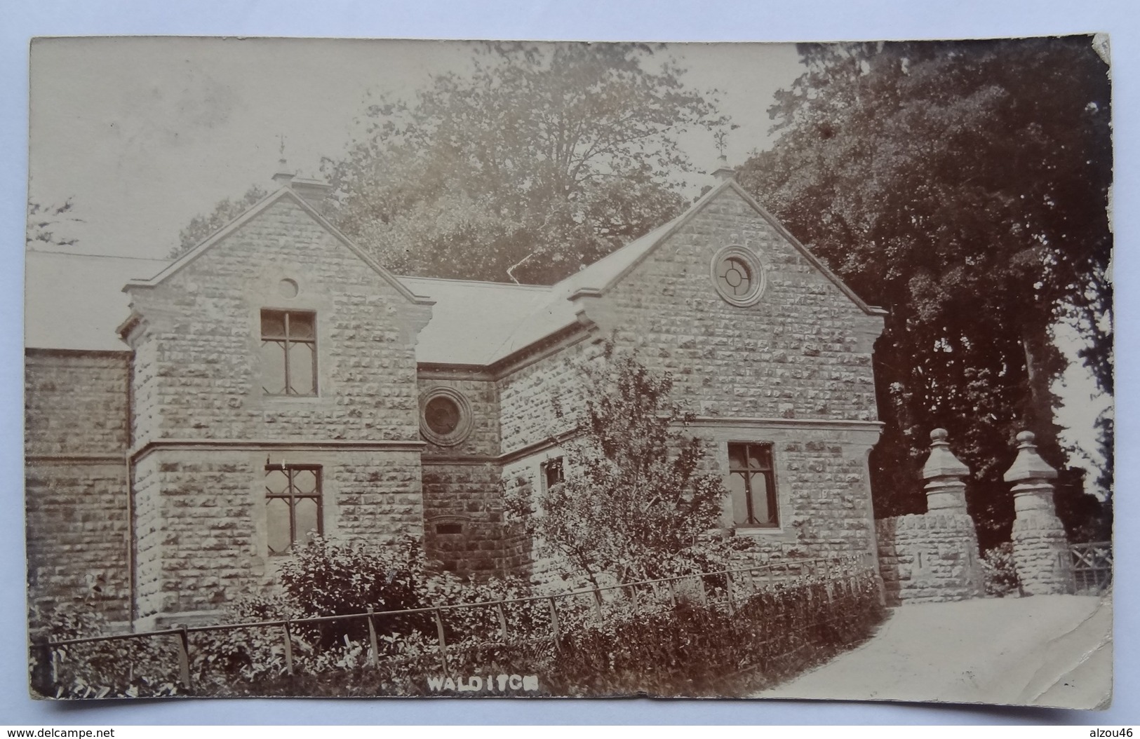 Old Photo Card, Walditch, Dorset, Bridport, 1906, 2 Cards - Autres & Non Classés