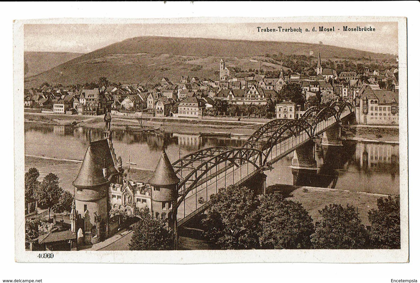 CPA - Carte Postale -Allemagne - Traben-Trarbach -Moselbrücke - VM1366 - Traben-Trarbach