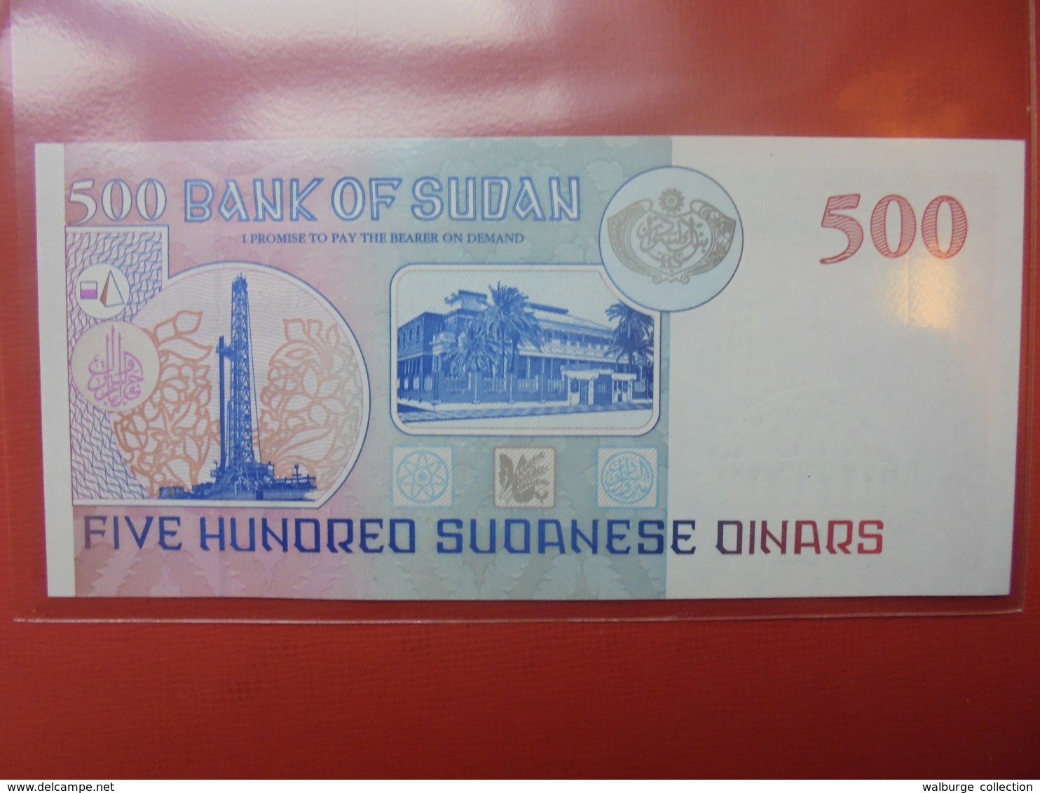 SOUDAN 500 DINARS 1998 UNC - Sudan