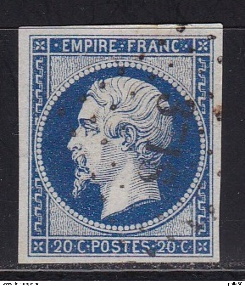 PC 3718 BOUGIE Sur Napoleon ND N°14 - 1852 Louis-Napoleon