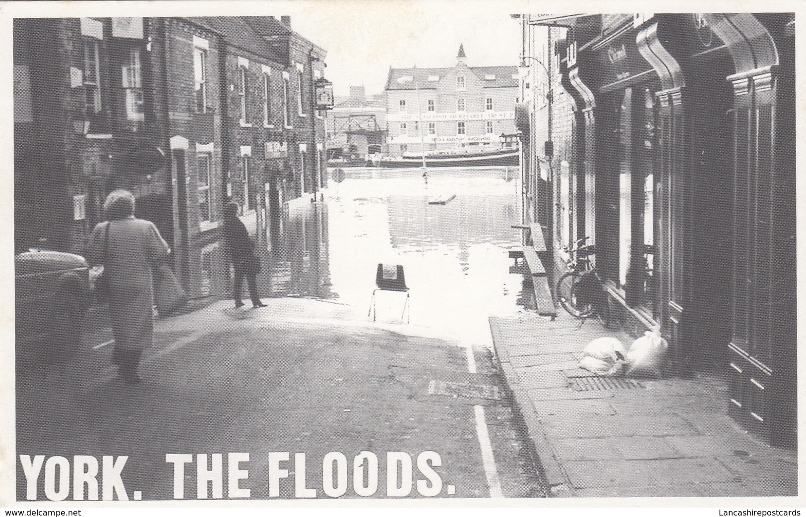 Postcard York The Floods [ Reproduction ? ] My Ref  B12869 - Floods