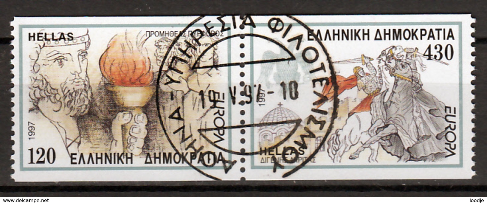 Griekenland  Europa Cept 1997 Type C Gestempeld Fine Used - 1997