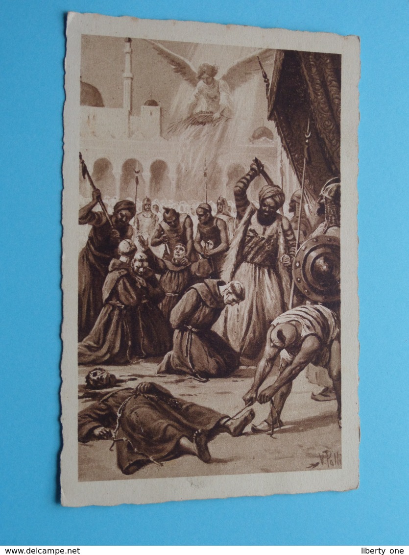 Les Cinq Premiers Martyre De L'Ordre Franciscain, Massacrés Au Maroc Le 16 Jan 1220 ( Zie/voir Photo ) ! - Autres & Non Classés