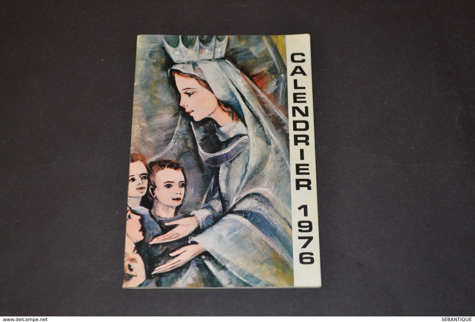 Mini Calendrier 1976 Livret Des Soeurs Disciples Du Divin Maitre - Petit Format : 1971-80