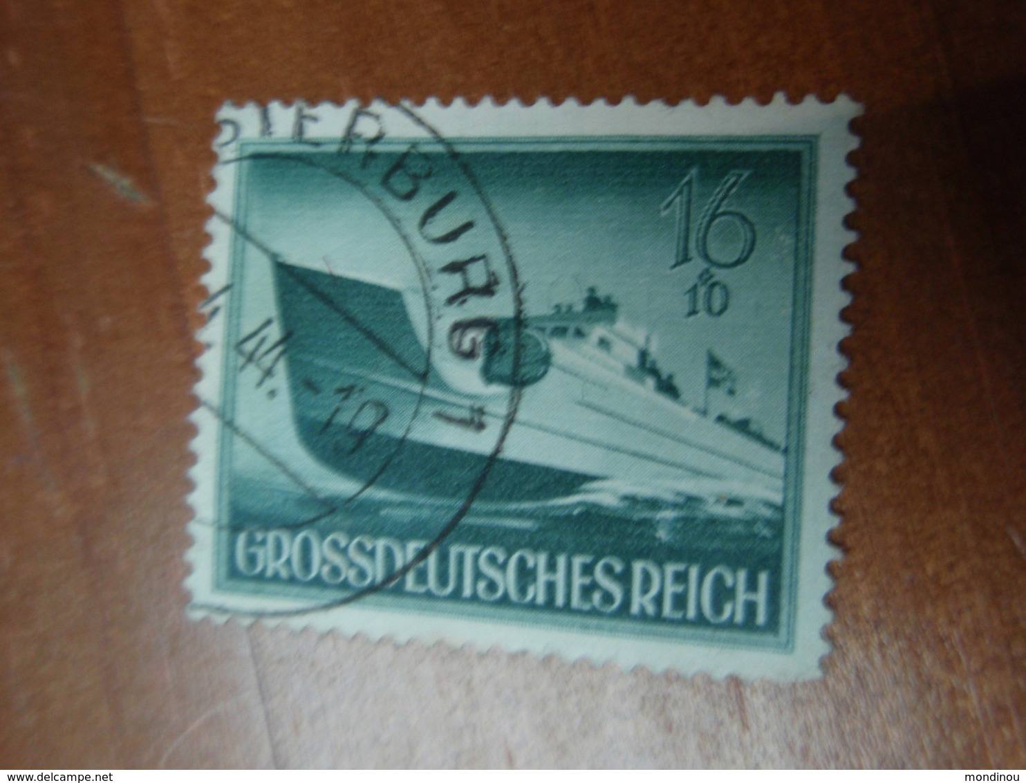Timbre Grossdeutsches Reich 16+10 1944 - Oblitérés