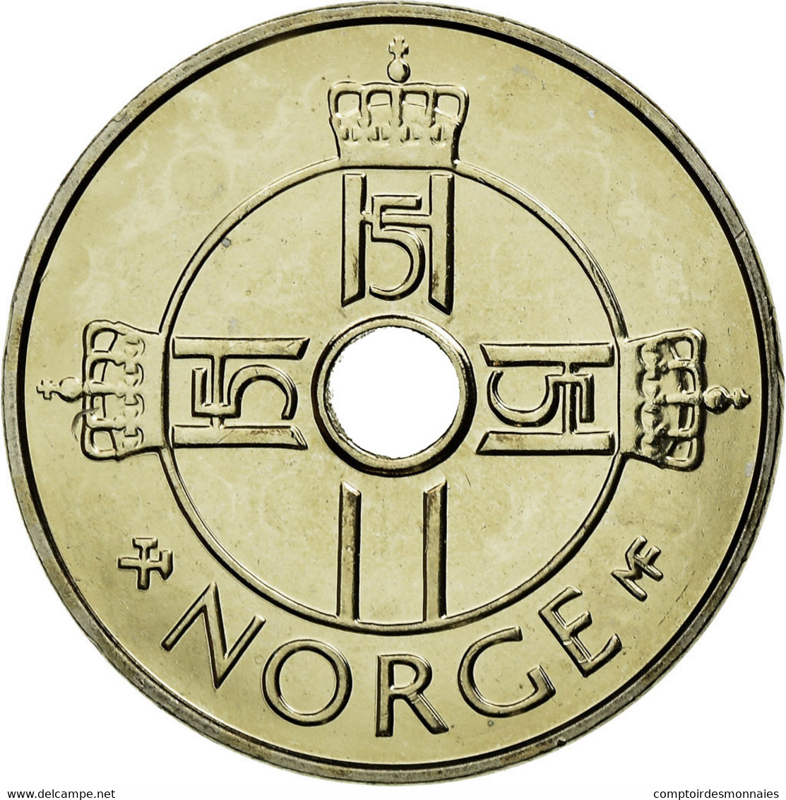 Monnaie, Norvège, Harald V, Krone, 2003, SPL, Copper-nickel, KM:462 - Norvège